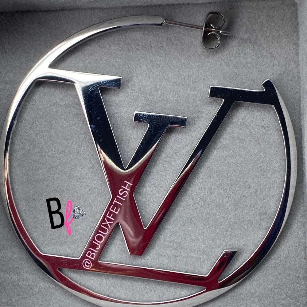 Luxury brand stainless steel hoops